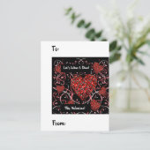 VALENTINES POSTKARTE (Stehend Vorderseite)