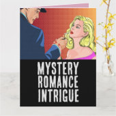VALENTINE'S ROMANCE MYSTERY INTRIGUE! BIG CARD KARTE (Gelbe Blume)