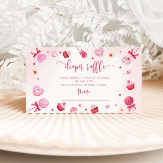 Valentines Rosa Herzblutschein Verlosung Begleitkarte