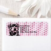 Valentines - Rottweiler-Silhouette (Insitu)