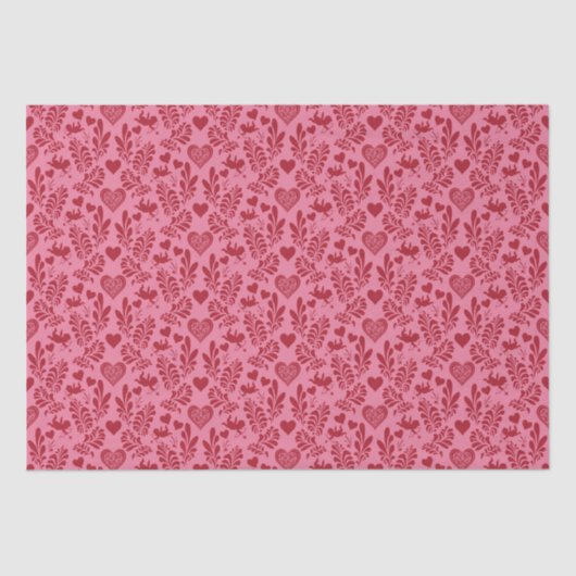 Valentines Sheets Seidenpapier (Vorderseite)