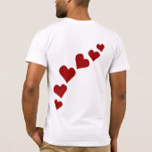 Valentine's Shirt Ich Liebe Ihren Namen Hier Shirt (Rückseite)