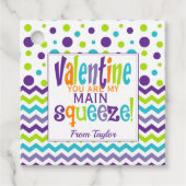 Valentines Sie sind meine HauptquetschSquishie Geschenkanhänger (Vorderseite)