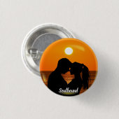 Valentines Soulbound - Foto und Text Button (Vorne & Hinten)