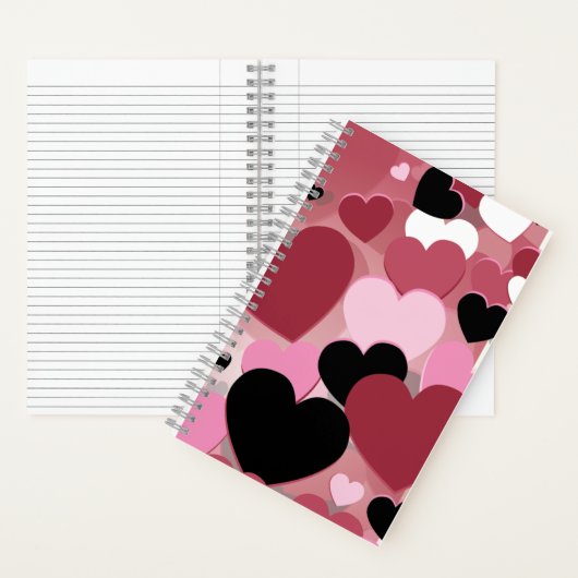 Valentines SpiralNotebook Notizblock (Innen)