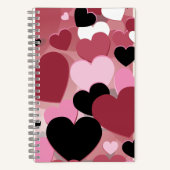 Valentines SpiralNotebook Notizblock (Vorderseite)