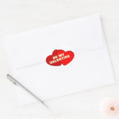 Valentines Square Stickers (Umschlag)