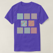 Valentine's squares tshirt (Design vorne)