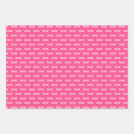 Valentine's - Sweetest Day - Wrapping Paper Trial Geschenkpapier Set (Vorderseite 2)