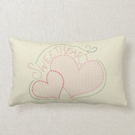 Valentine's Sweetheart Cross Stitch Kissen