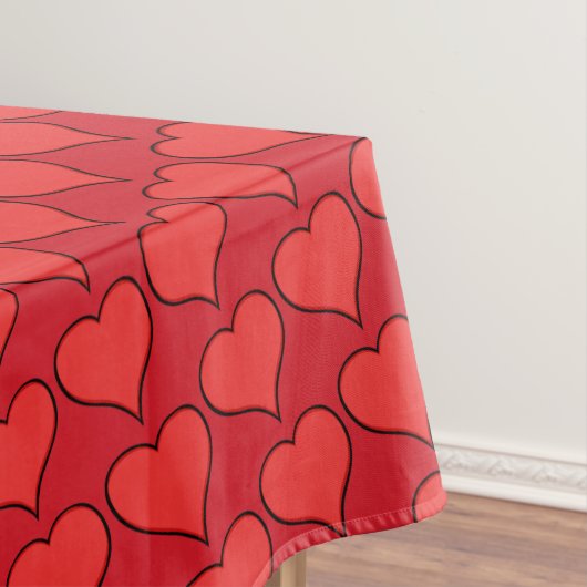 Valentine's Tablecloth Custom Valentine's Decor Tischdecke (Beispiel)