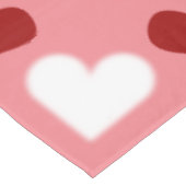 Valentine's Tablecloth Custom Valentine's Decor Tischdecke (Schrägansicht)