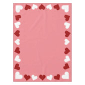 Valentine's Tablecloth Custom Valentine's Decor Tischdecke (Vorderseite)