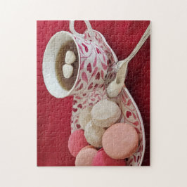Valentines Tea and Cookies Puzzle