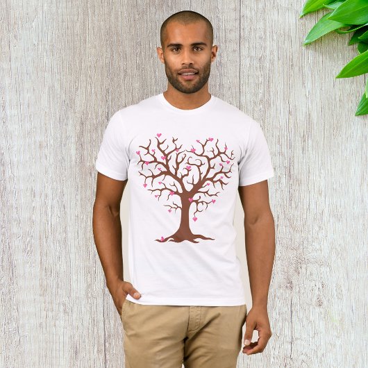 Valentines Tree Mens T - Shirt