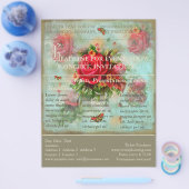 Valentines und Rosen - Ereignis-Flyer Flyer (Einzeln)