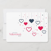 Valentines Urlaubskarte Feiertagskarte (Vorderseite)