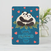 Valentines Urlaubskarte Feiertagskarte (Stehend Vorderseite)