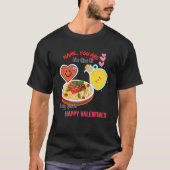 Valentines Verpflegung Feinschmecker zusammen T-Shirt (Vorderseite)