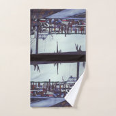 Valentine's View, Harbour Island, Bahamas Badhandtuch Set (Handtuch)