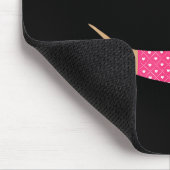 Valentines Weiner Daschund Doxie In Dog Dress Mousepad (Ecke)