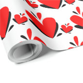 Valentine's Wrappier AAA Geschenkpapier (Rolleneckpunkt)