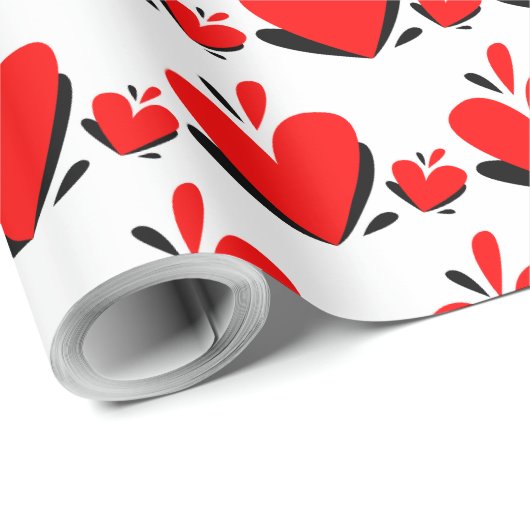 Valentine's Wrappier AAA Geschenkpapier (Rolleneckpunkt)