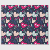 Valentines Wrapping Paper Geschenkpapier (Flach)