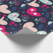 Valentines Wrapping Paper Geschenkpapier (Ecke)