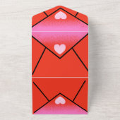 Valentingeschenk All In One Einladung (Außenbereich)