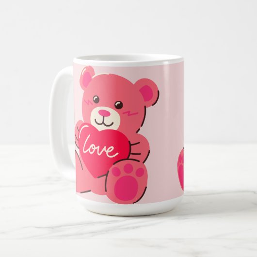 Valentingeschenk Kaffeetasse (Vorderseite Links)