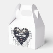 Valentinherz Geschenkschachtel (Rückseite)