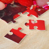 Valentinherz-Süßigkeiten mit Sprinklen Puzzle (Seite)