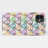 Valentinherzen 3d valentiner Tag Case-Mate iPhone Hülle (Rückseite (Horizontal))