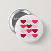 Valentinherzen Button (Vorne & Hinten)