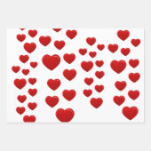 Valentinherzen Geschenkpapier Set (Vorderseite 2)