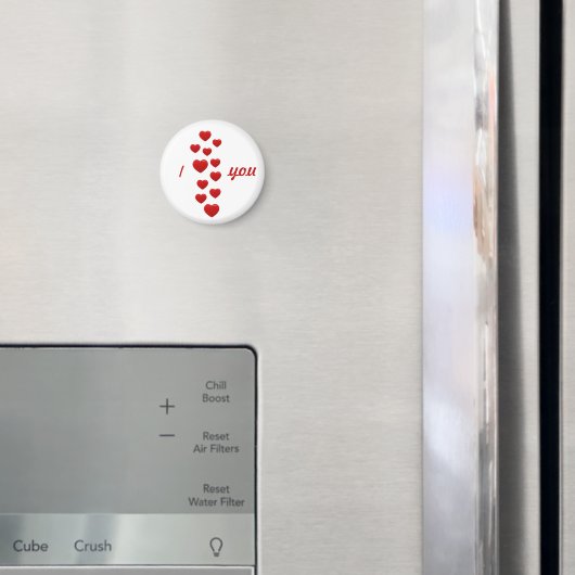 Valentinherzen Ich Liebe Sie Magnet (In Situ (Kühlschrank))
