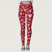 Valentinherzen Leggings (Vorderseite)