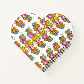 Valentinherzen Notizblock (Rückseite)