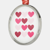 Valentinherzen Ornament Aus Metall (Links)