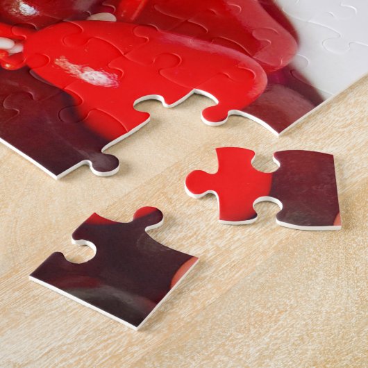 Valentinherzen Puzzle (Seite)