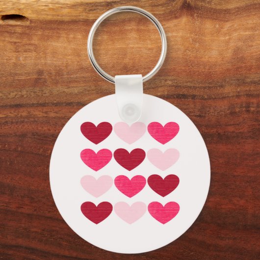 Valentinherzen Schlüsselanhänger (Vorderseite)