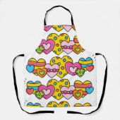 Valentinherzen Schürze (Vorderseite)