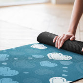 Valentinherzen Yogamatte