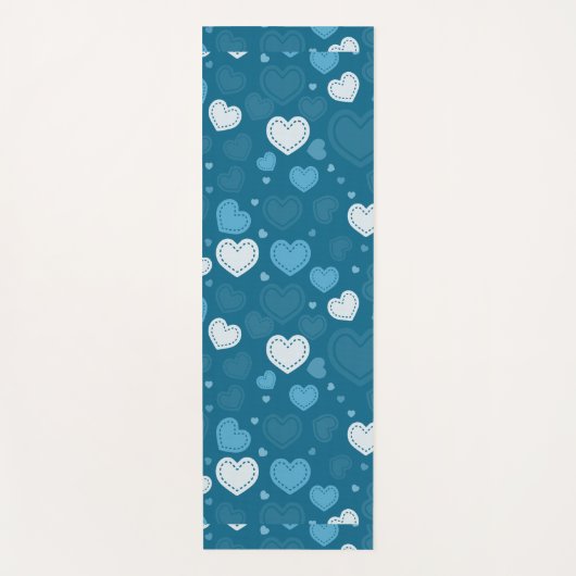 Valentinherzen Yogamatte (Vorderseite)