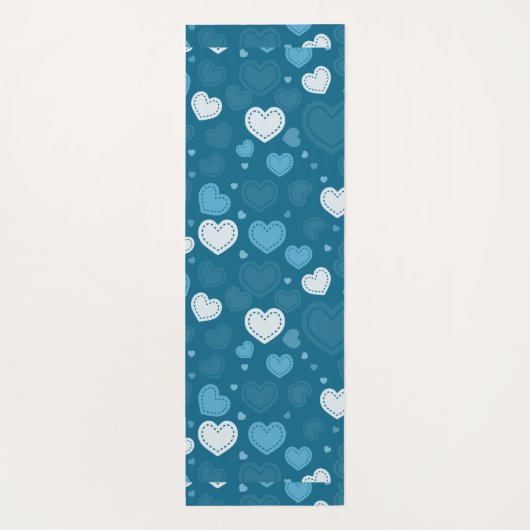 Valentinherzen Yogamatte (Rückseite)