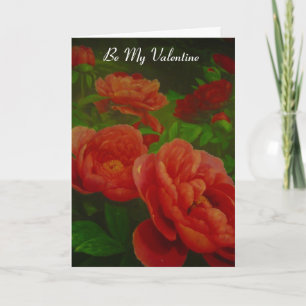 Valentinin-Blume Feiertagskarte
