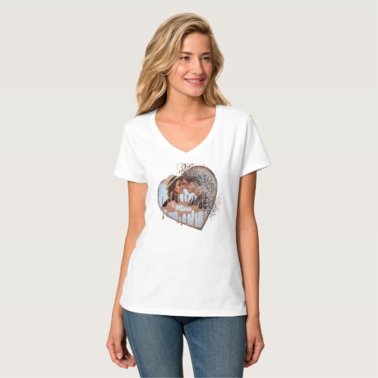 Valentinin-Hemd T-Shirt (Vorderseite Vollansicht)