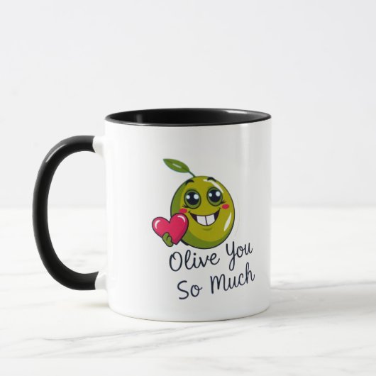 Valentinin-Kurbel-Liebe Tasse (Links)