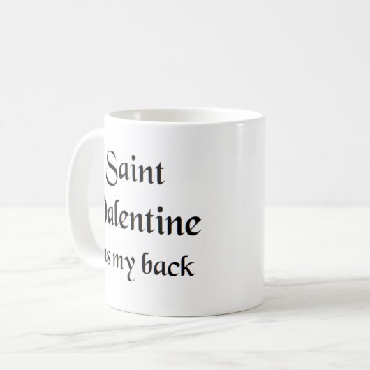Valentinin-Tasse Kaffeetasse (Vorderseite Links)